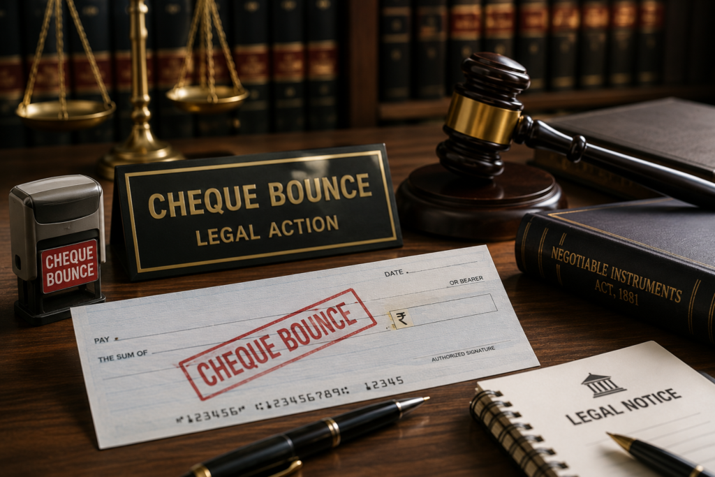 Cheque Bounce in India: Legal Remedies, Penalties & Expert Legal Assistance
